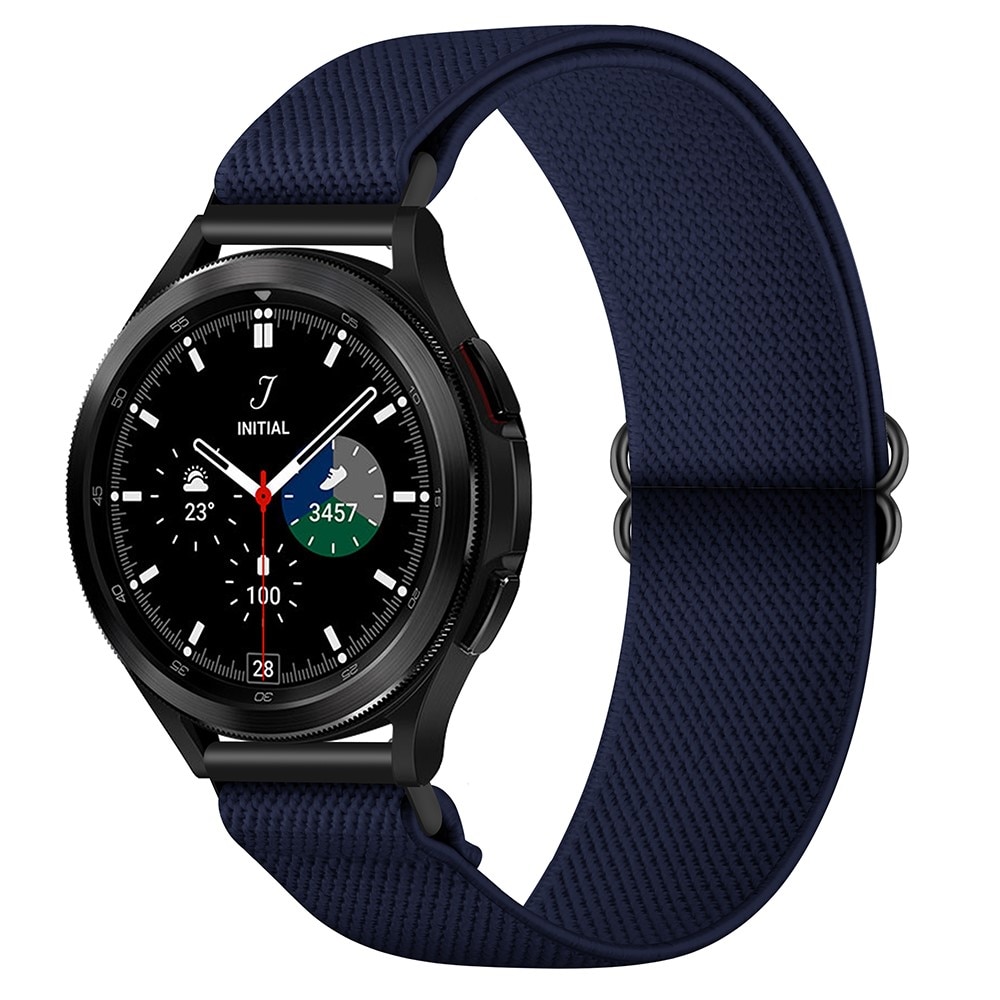 Bracelet extensible en nylon Huawei Watch Buds, bleu foncé