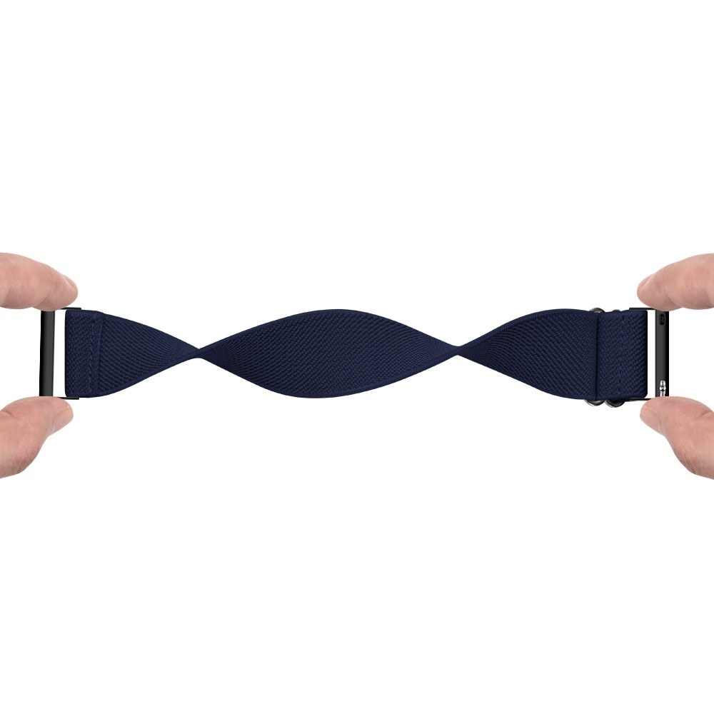 Bracelet extensible en nylon Amazfit Balance, bleu foncé