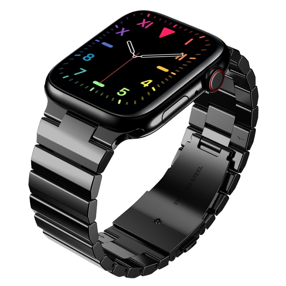 Bracelet mailllon Apple Watch 41mm Series 7, noir