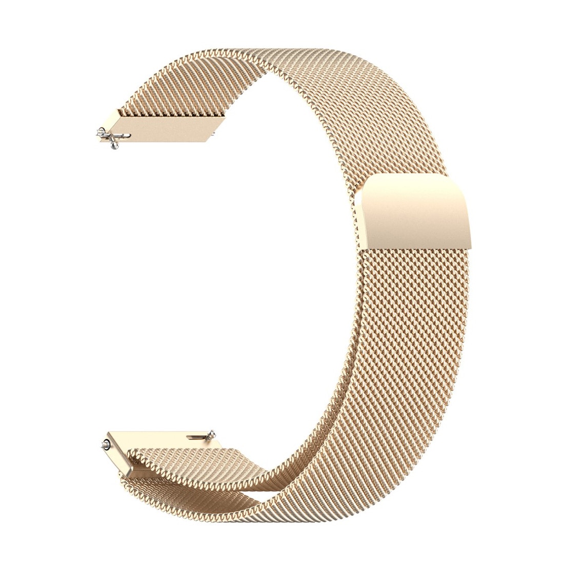 Bracelet milanais pour Withings ScanWatch Light, champagne d'or