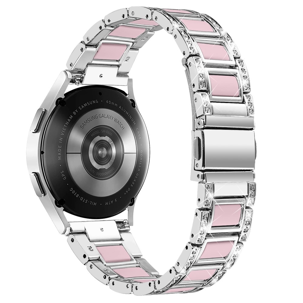Bracelet Diamant Samsung Galaxy Watch 6 40mm, Silver Rose