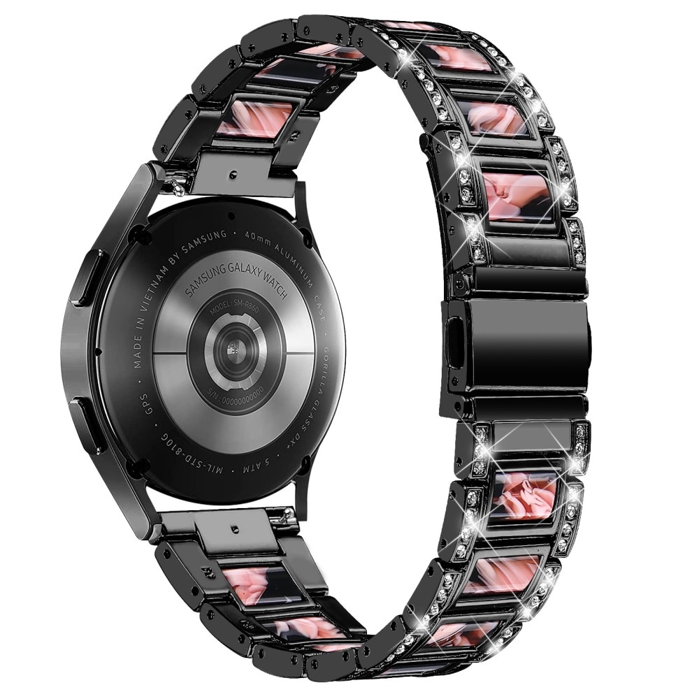 Bracelet Diamant Samsung Galaxy Watch 5 Pro 45mm, Black Blossom