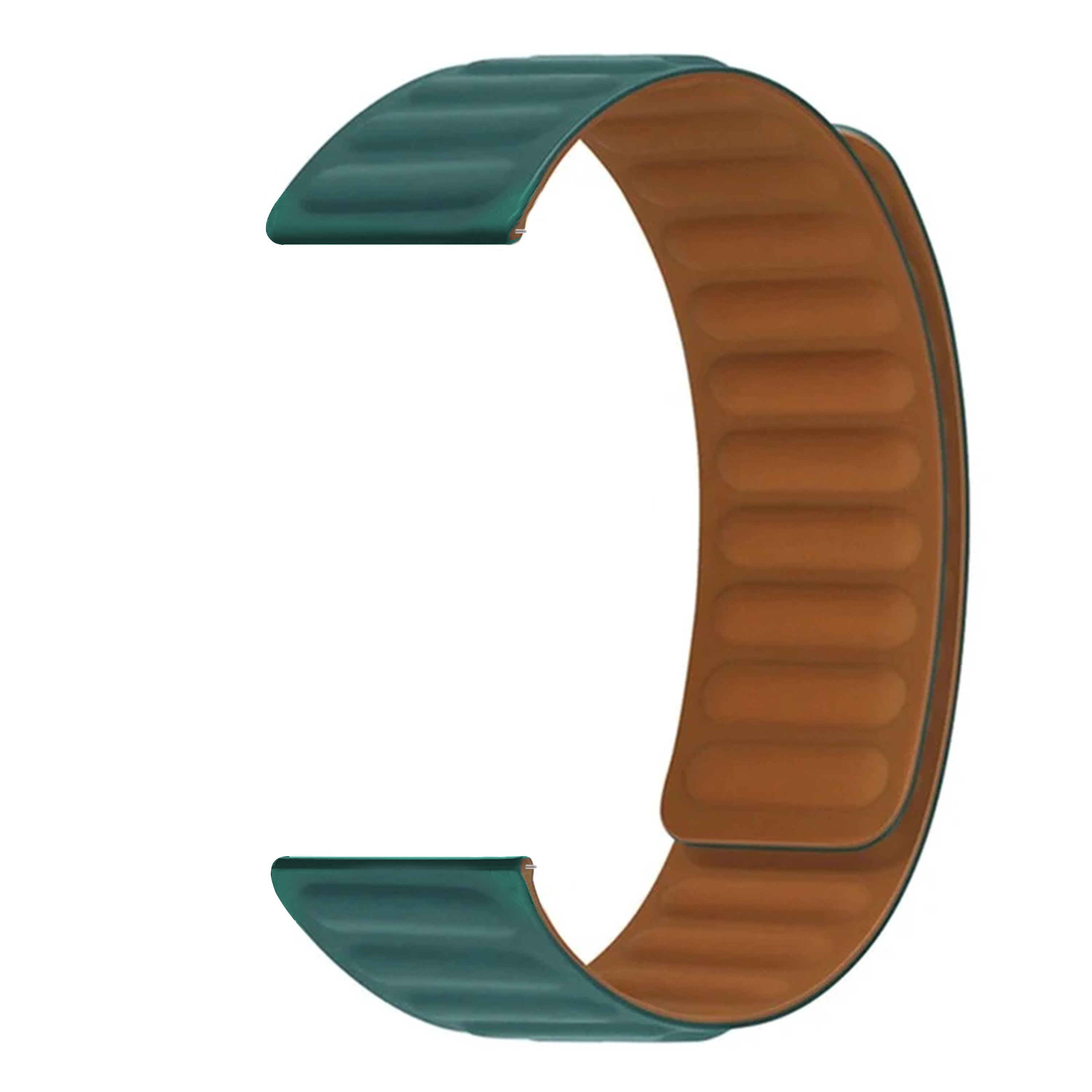 Bracelet magnétique en silicone Polar Unite, vert