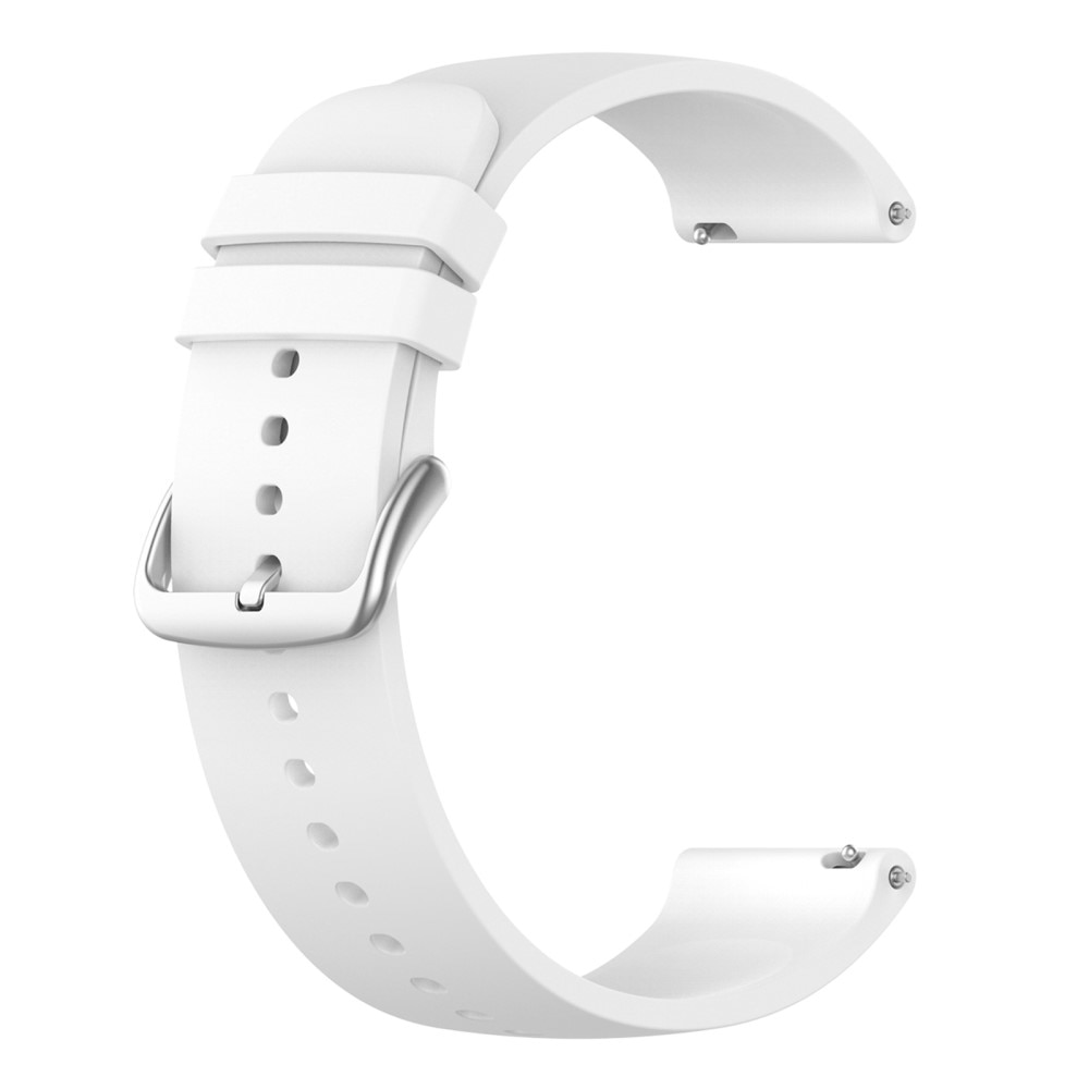 Bracelet en silicone pour Samsung Galaxy Watch 4 44mm, blanc