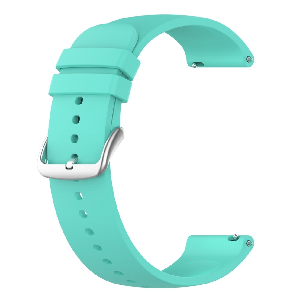 Bracelet en silicone pour Garmin Forerunner 55, turquoise