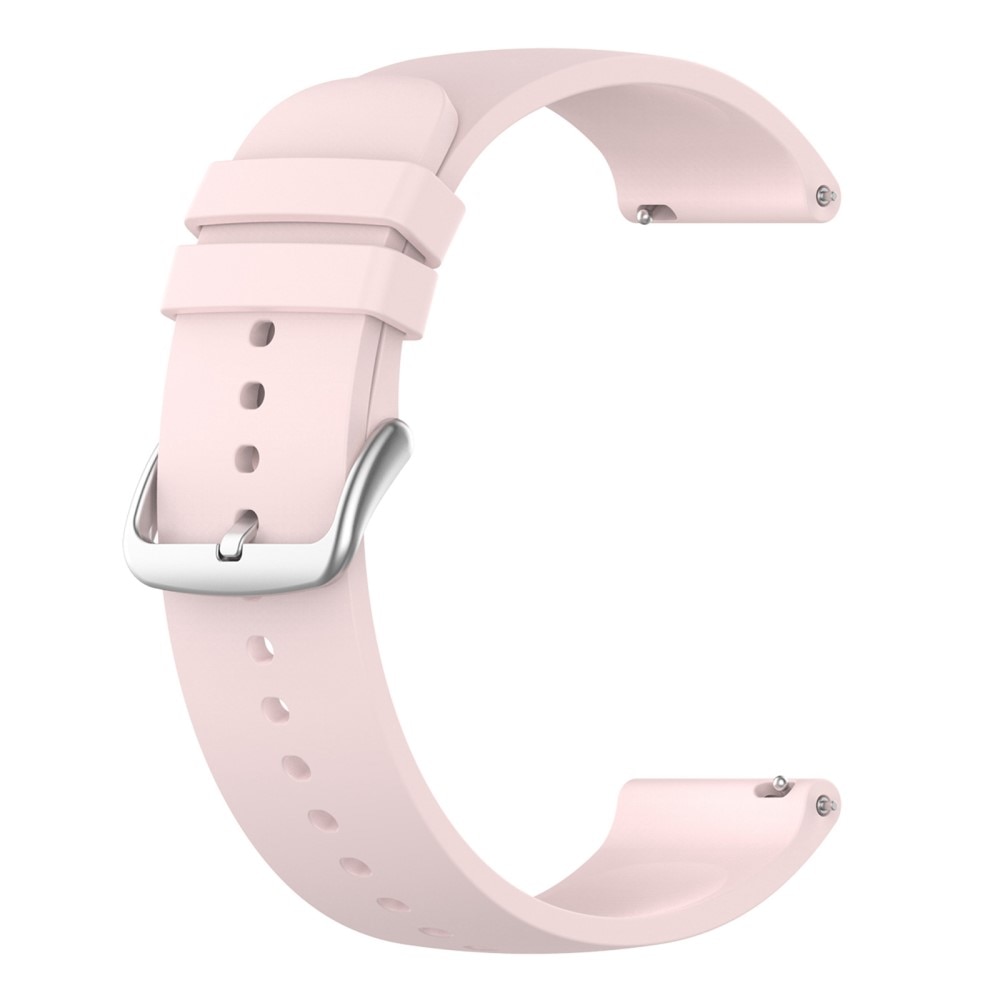 Bracelet en silicone pour Withings ScanWatch 2 42mm, rose