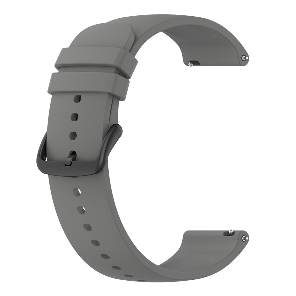 Bracelet en silicone pour Samsung Galaxy Watch 4 44mm, gris