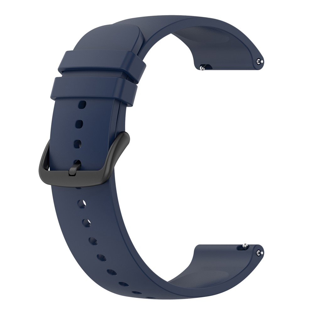 Bracelet en silicone pour Samsung Galaxy Watch 4 44mm, bleu
