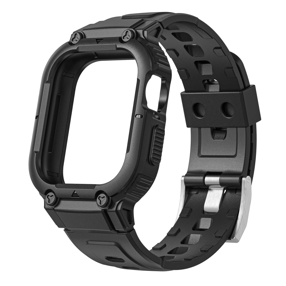 Bracelet Full Metal Apple Watch Ultra 49mm, noir
