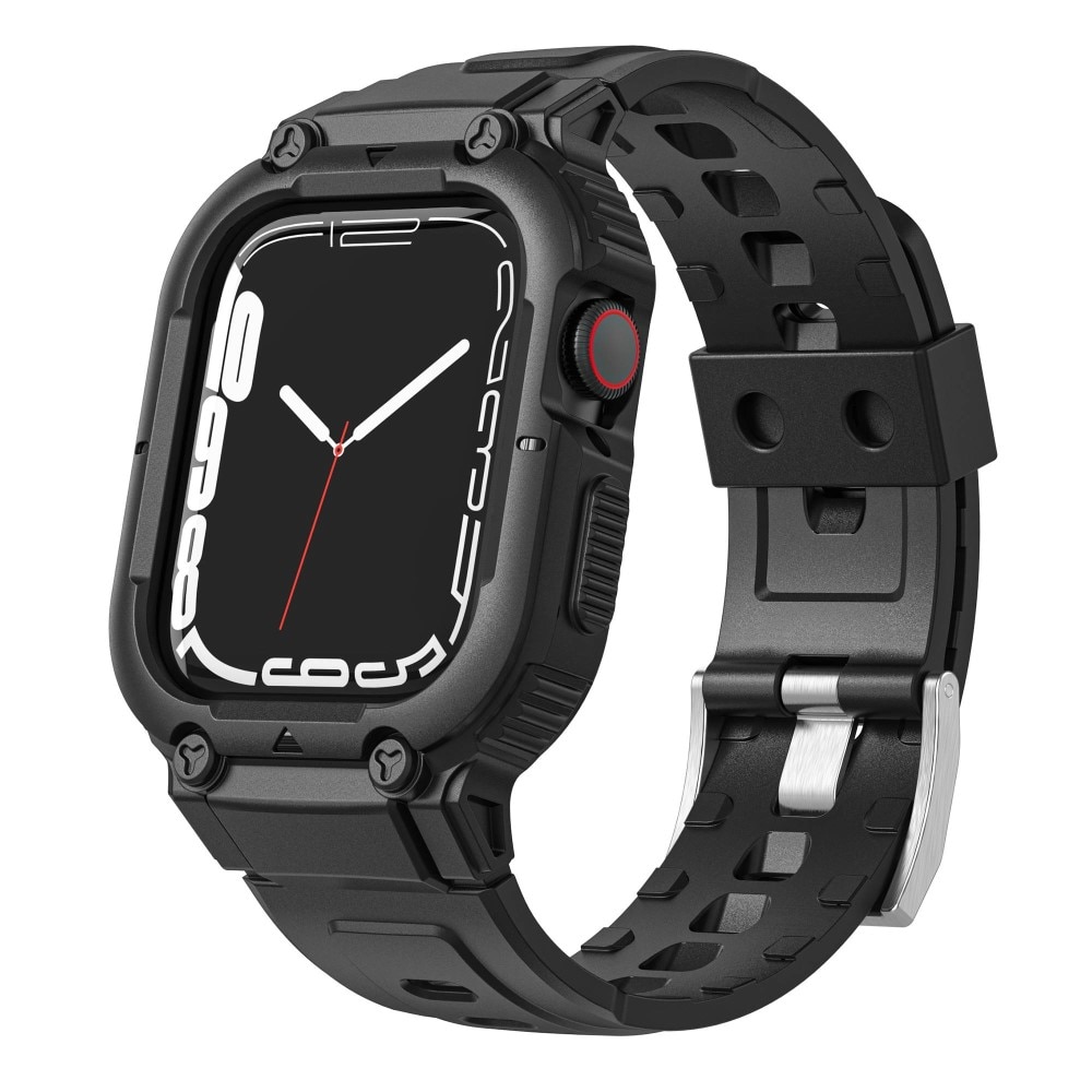Bracelet avec coque Aventure Apple Watch Ultra 2 49mm, noir