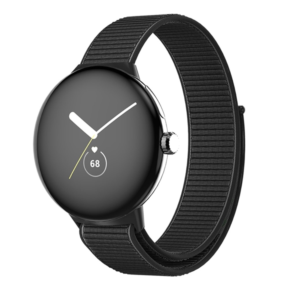 Bracelet en nylon Google Pixel Watch 3, noir
