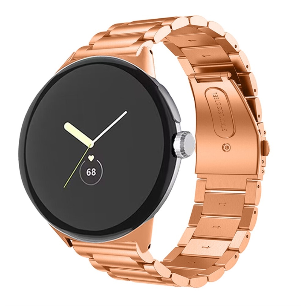 Bracelet en métal Google Pixel Watch 3, or rose