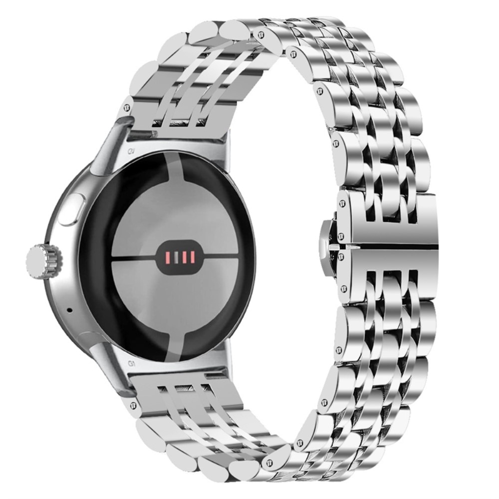 Bracelet en métal Business Google Pixel Watch 3, argent