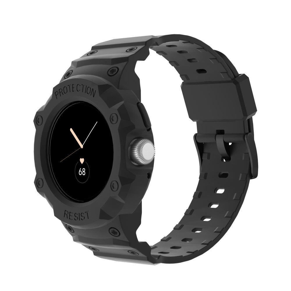 Bracelet avec coque Aventure Google Pixel Watch 3, noir