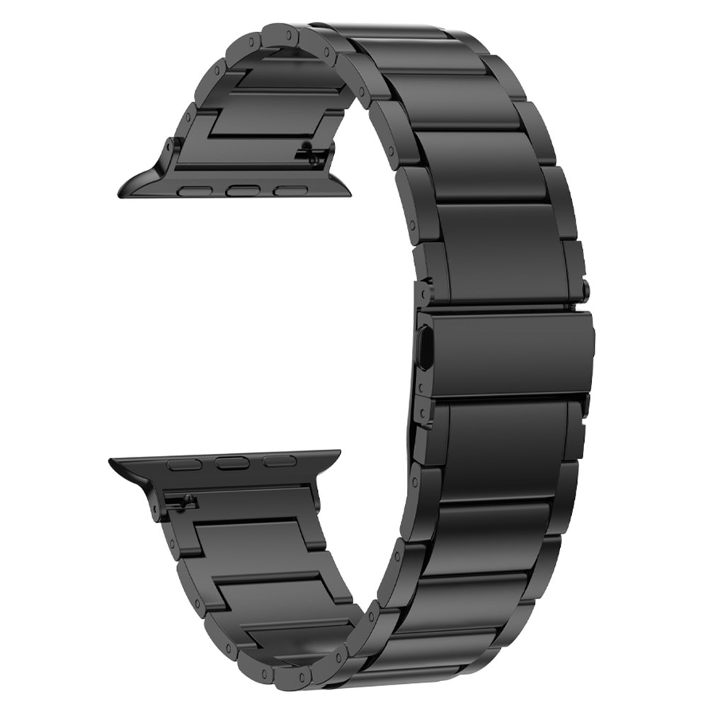 Bracelet en titane Apple Watch Ultra 49mm, noir
