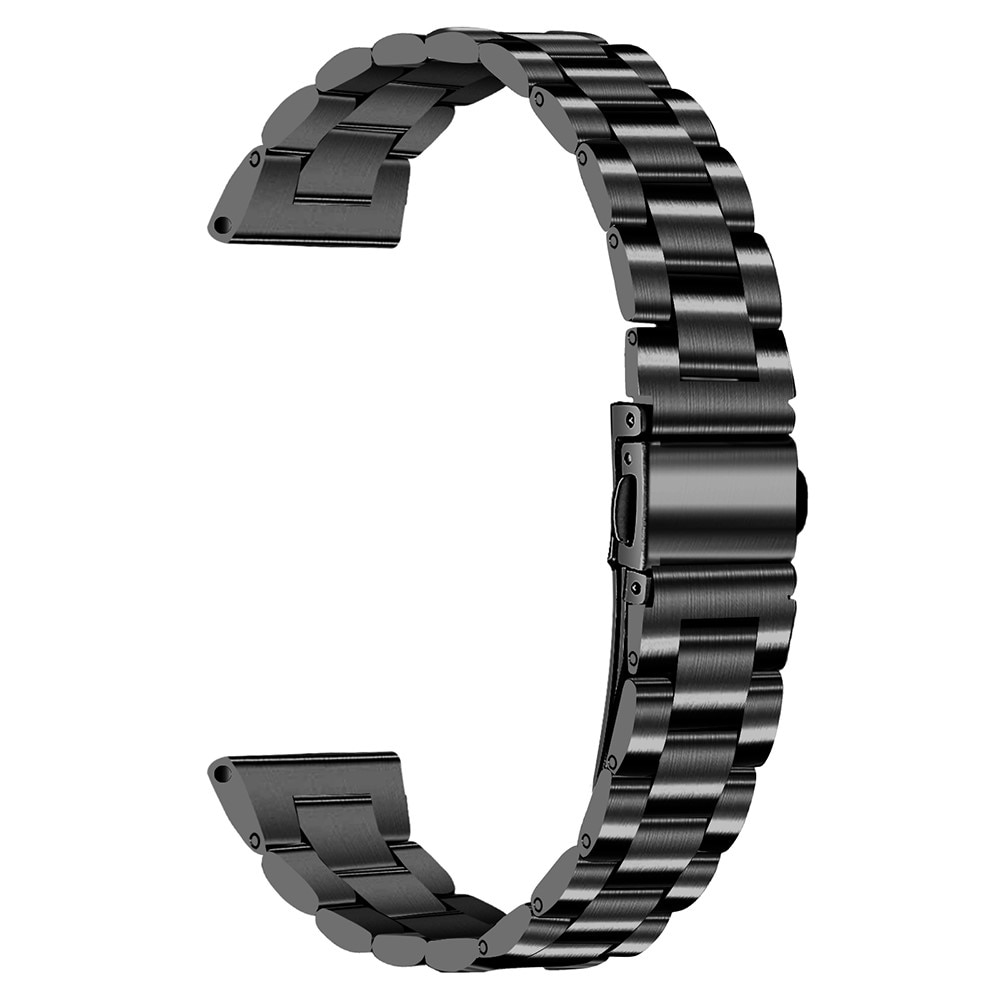 Bracelet en métal fin Garmin Vivomove Style, noir