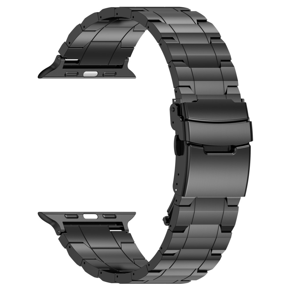 Elevate Bracelet en titane Apple Watch 45mm Series 9, noir
