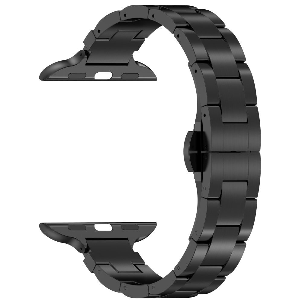 Slim Bracelet en titane Apple Watch 45mm Series 8, noir