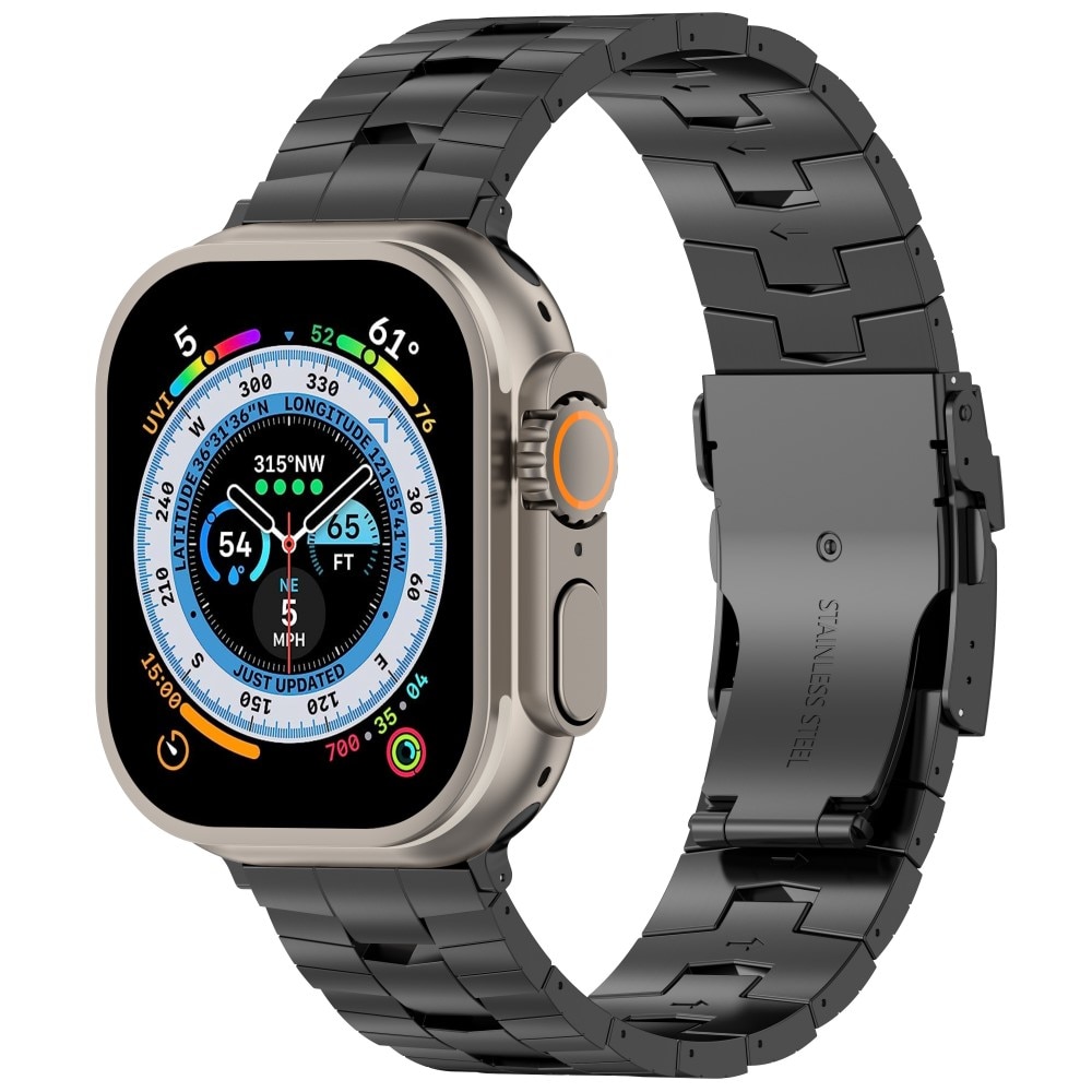 Race Bracelet en titane Apple Watch 40mm, noir