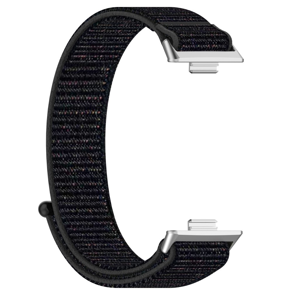 Bracelet en nylon Huawei Watch Fit 3, noir