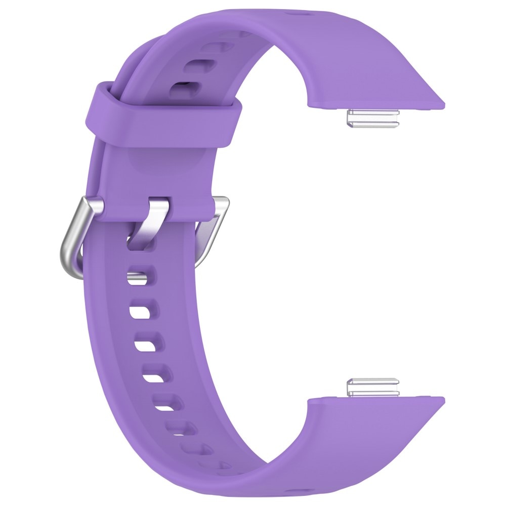 Bracelet en silicone pour Huawei Watch Fit 3, violet