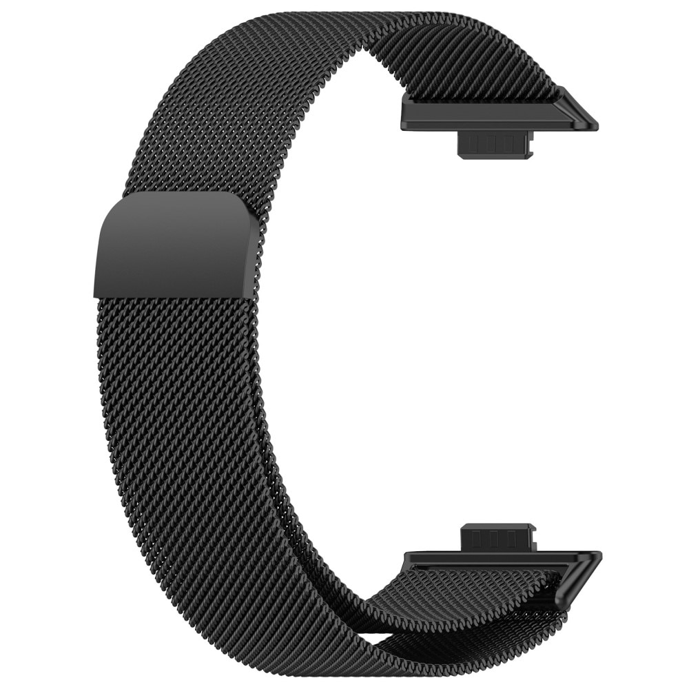 Bracelet milanais pour Huawei Watch Fit 3, noir