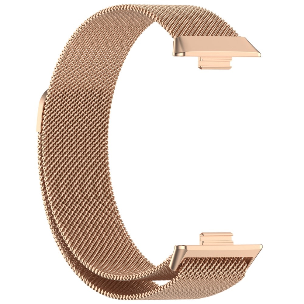 Bracelet milanais pour Huawei Watch Fit 3, or rose