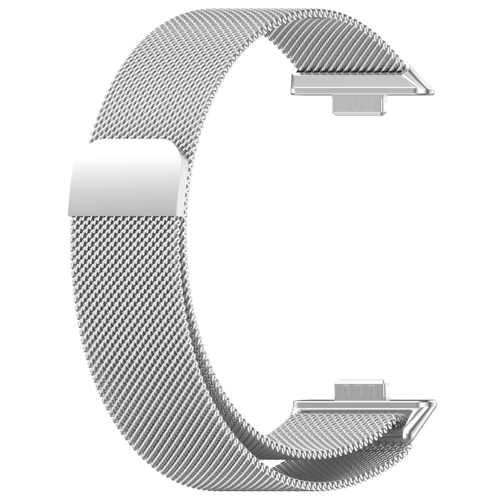 Bracelet milanais pour Huawei Watch Fit 3, argent