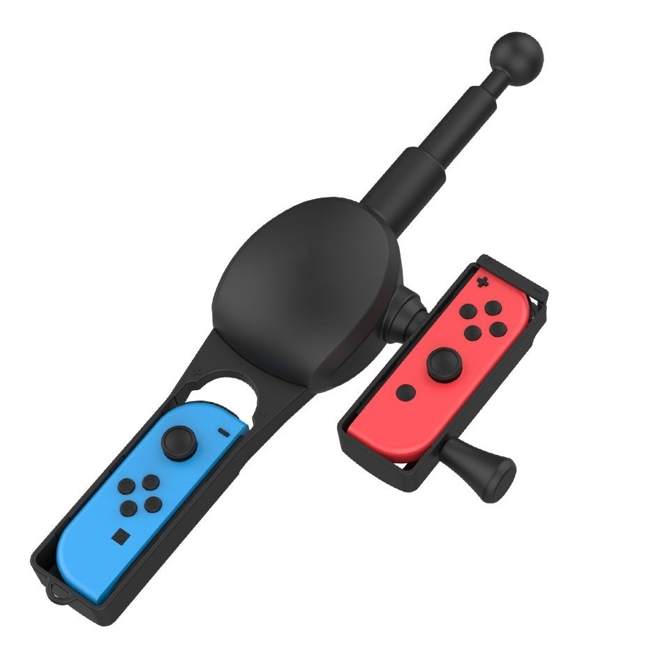 Canne à Pêche Joy-Con pour Nintendo Switch, noir