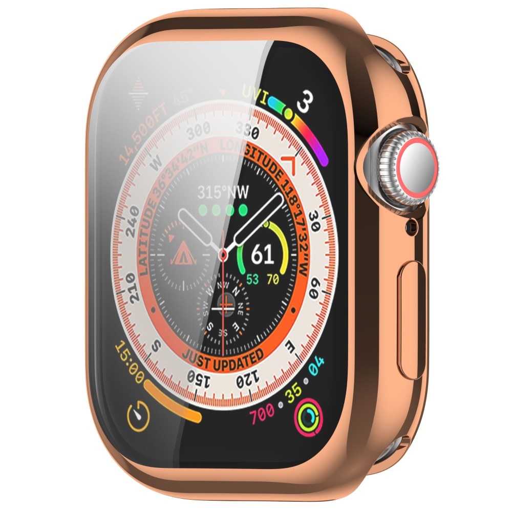 Coque Full Protection Apple Watch Series 10 42mm, or rose