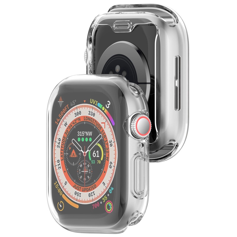 Coque Full Protection Apple Watch Series 10 42mm, Clear