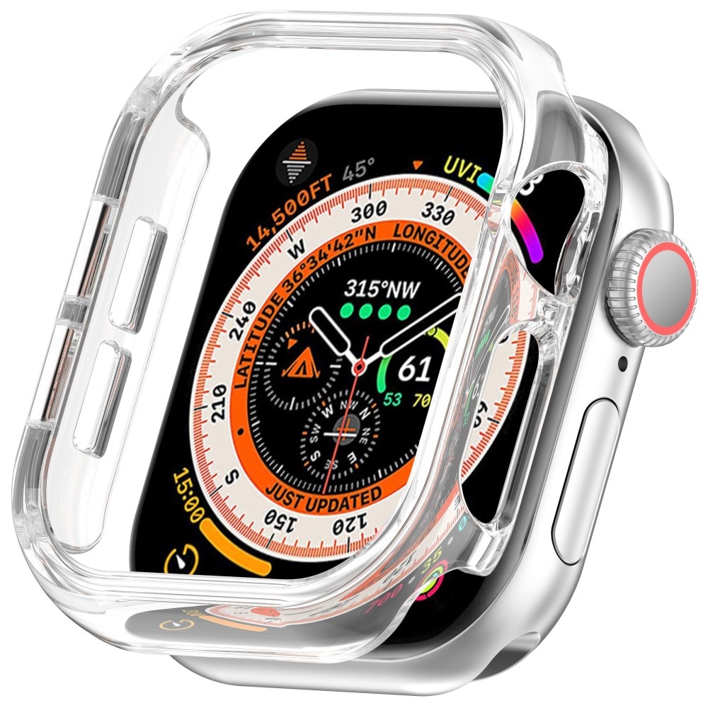 Coque rigide Apple Watch Series 10 46mm, Transparent