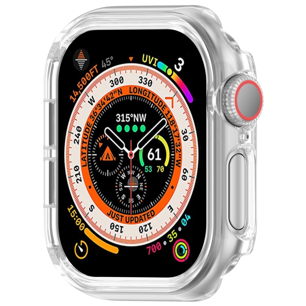 Coque rigide Apple Watch Series 10 46mm, Transparent