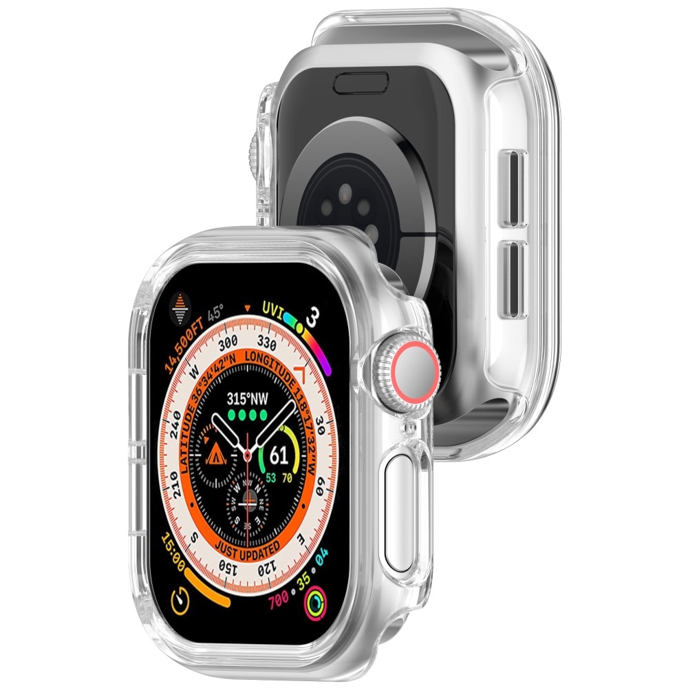 Coque rigide Apple Watch Series 10 46mm, Transparent