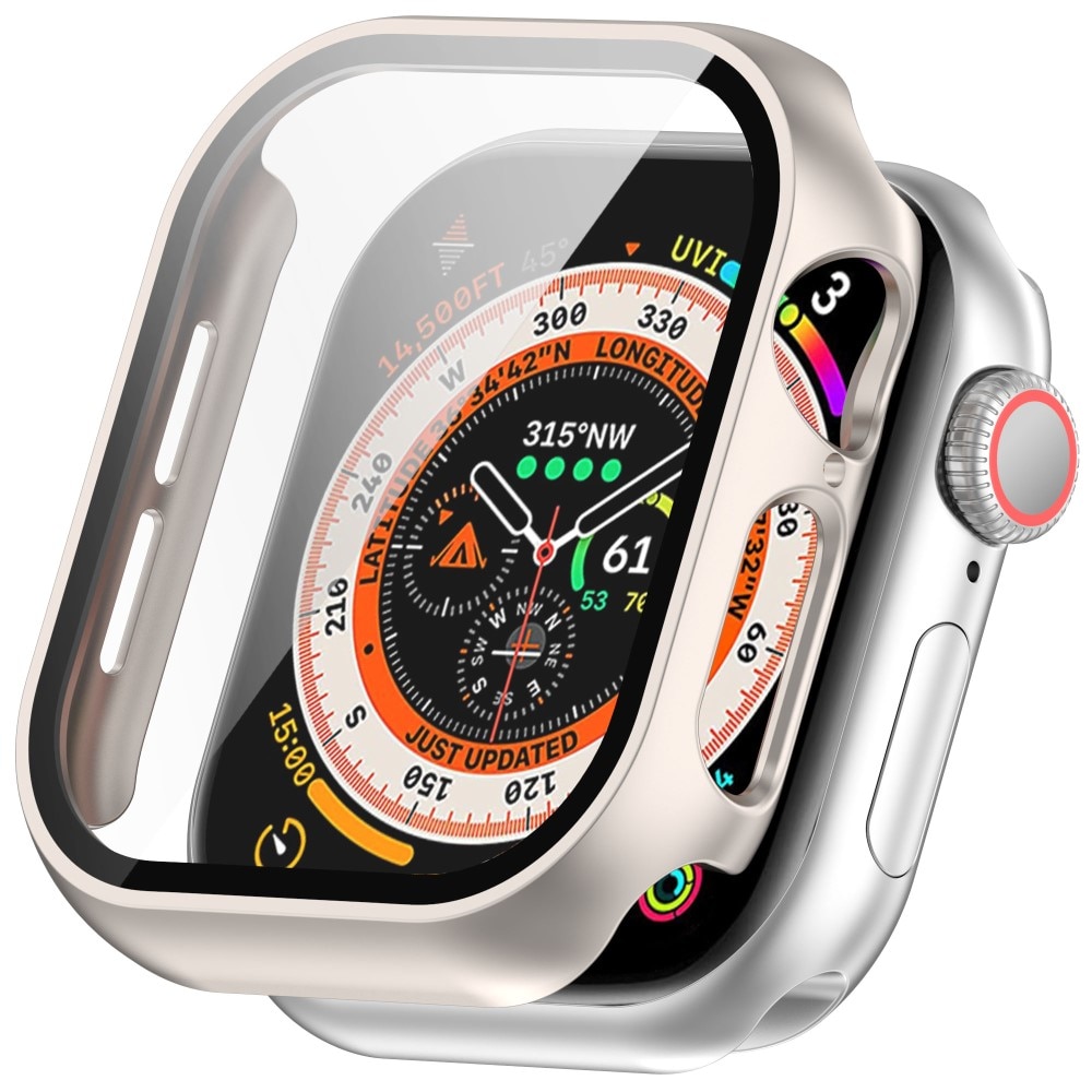 Full Cover CaseApple Watch Series 10 42mm, champagne d'or