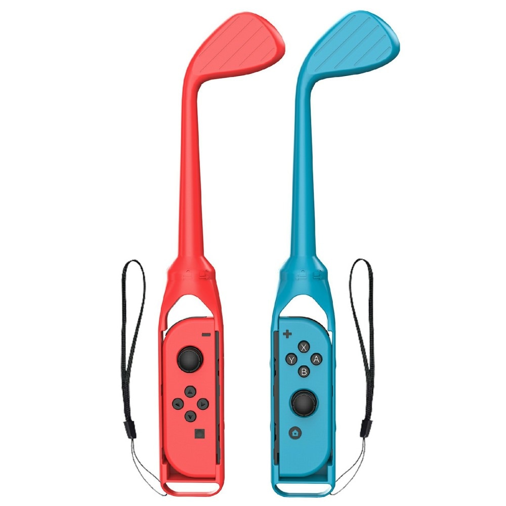 Club de golf Joy-Con pour Nintendo Switch bleu/rouge