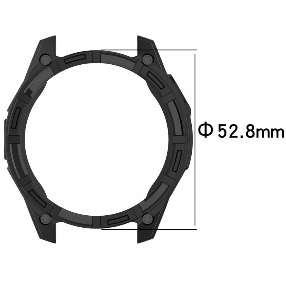 Coque TPU Garmin Fenix 8 51mm, noir