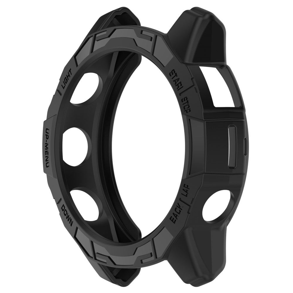 Coque TPU Garmin Fenix E 47mm, noir