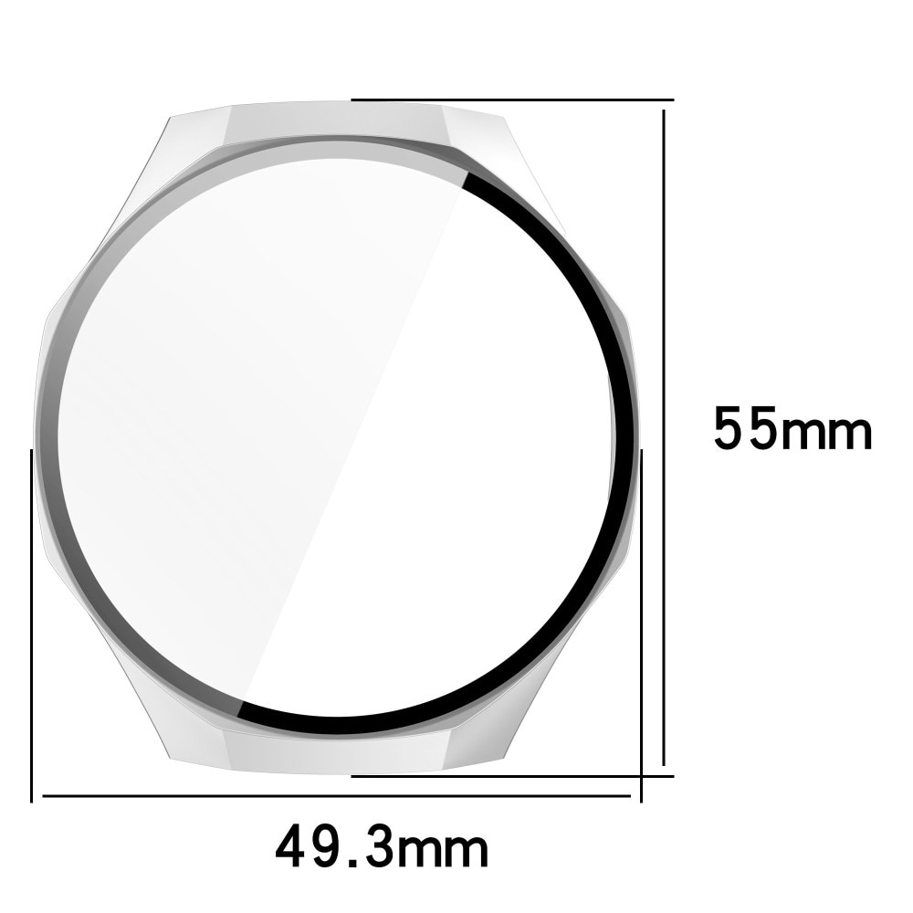 Full Cover CaseHuawei Watch GT 5 Pro 46mm, transparent