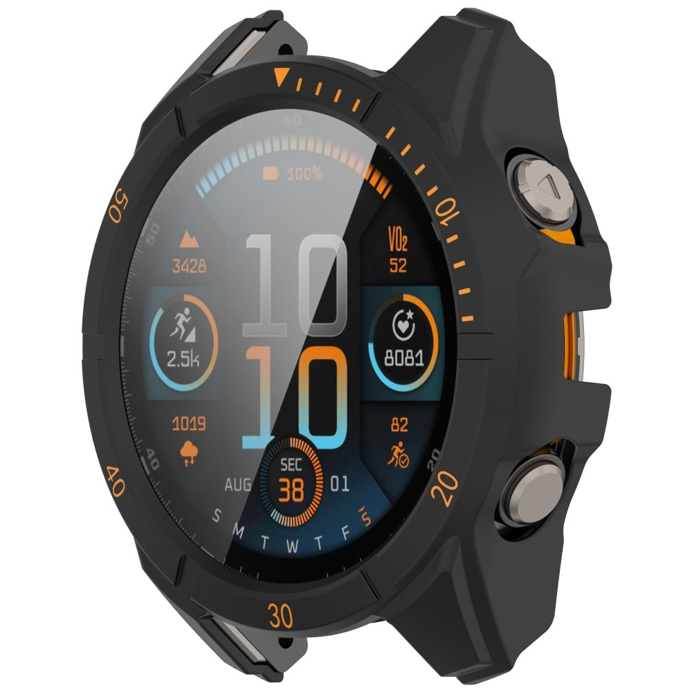 Full Cover CaseGarmin Fenix 8 47mm, noir