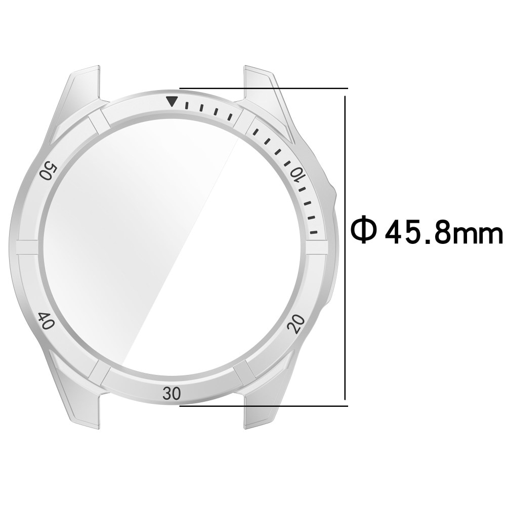 Full Cover CaseGarmin Fenix 8 43mm, transparent