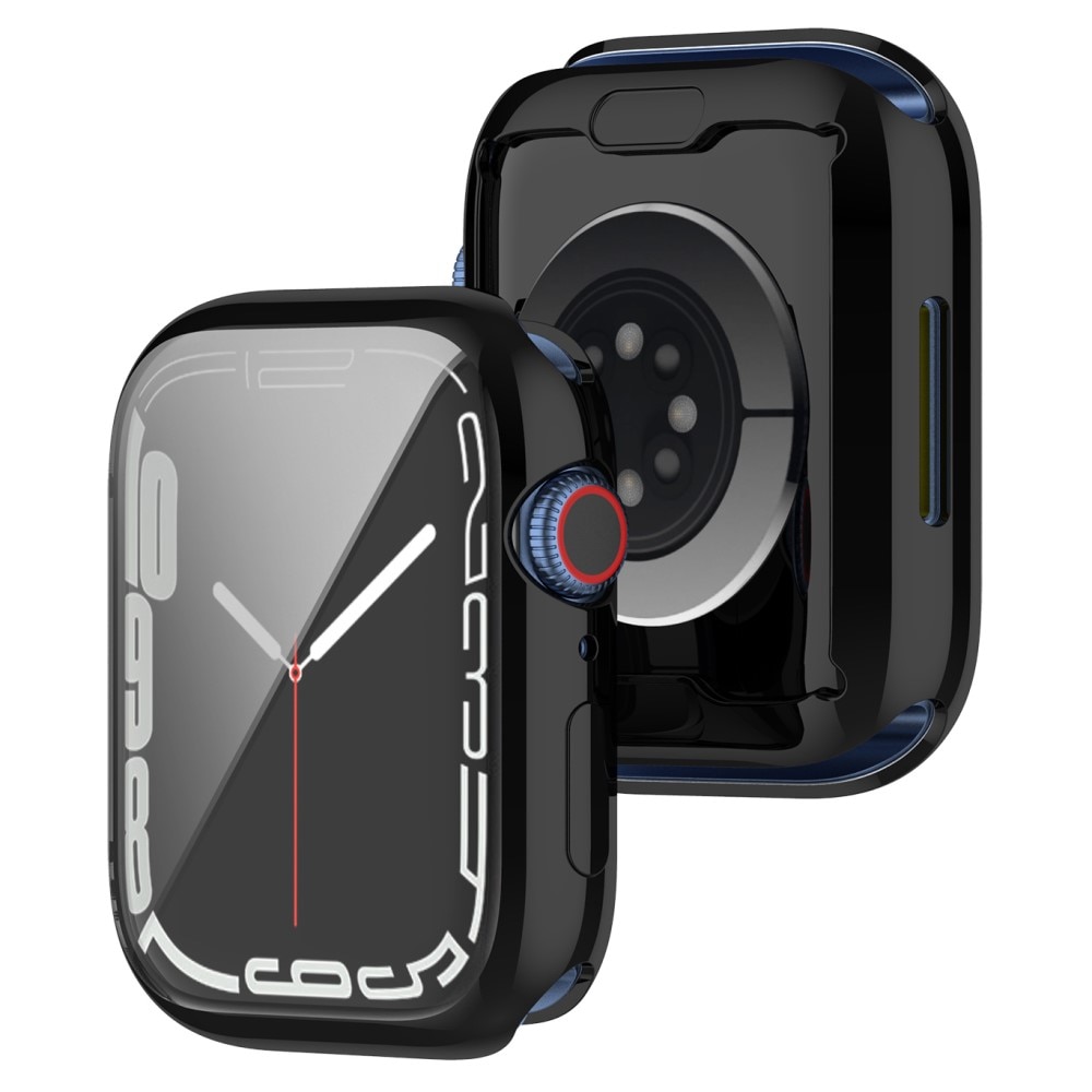 Coque Full Protection Apple Watch Series 8 45mm, noir