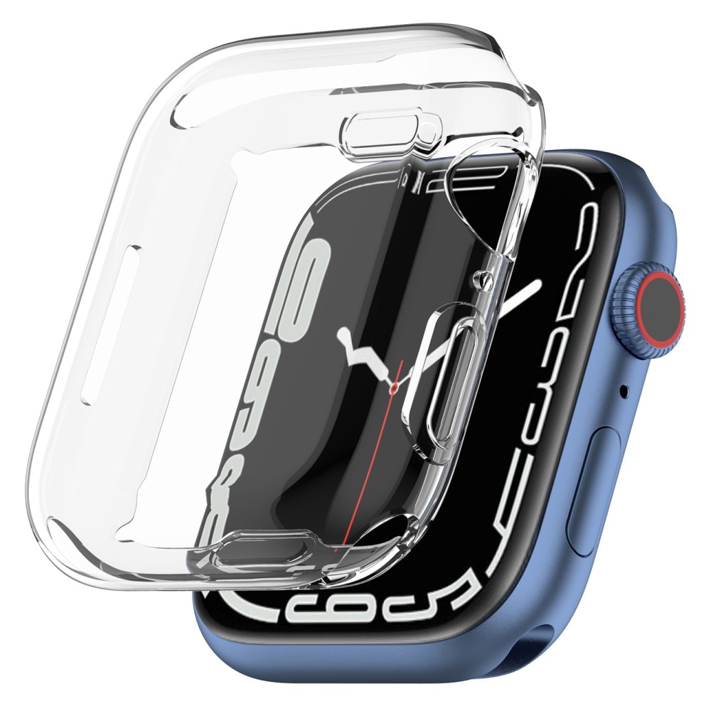 Coque Full Protection Apple Watch 45mm Series 7, Clear