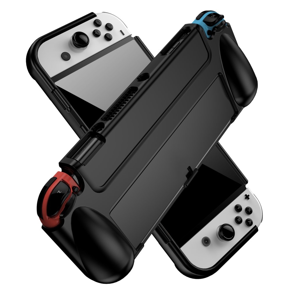 Coque TPU Nintendo Switch OLED, noir