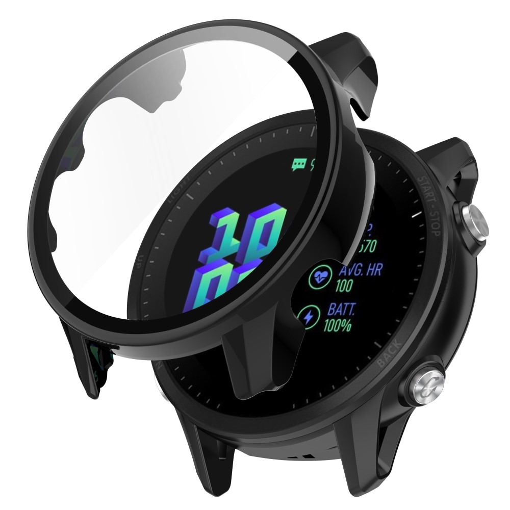 Full Cover CaseGarmin Forerunner 955, Noir