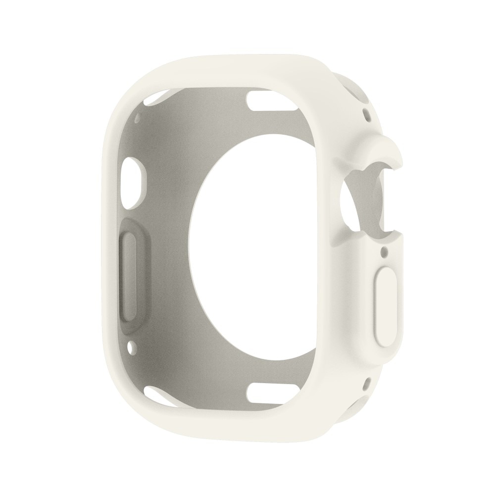 Coque TPU Apple Watch Ultra 49mm 1st Gen, blanc