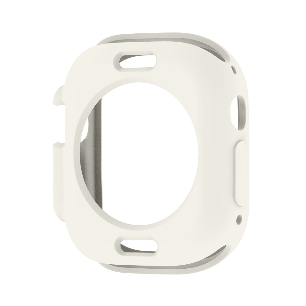 Coque TPU Apple Watch Ultra 49mm 1st Gen, blanc