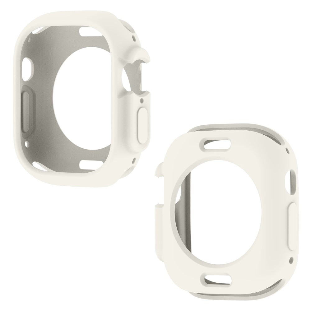 Coque TPU Apple Watch Ultra 49mm 2nd Gen, blanc