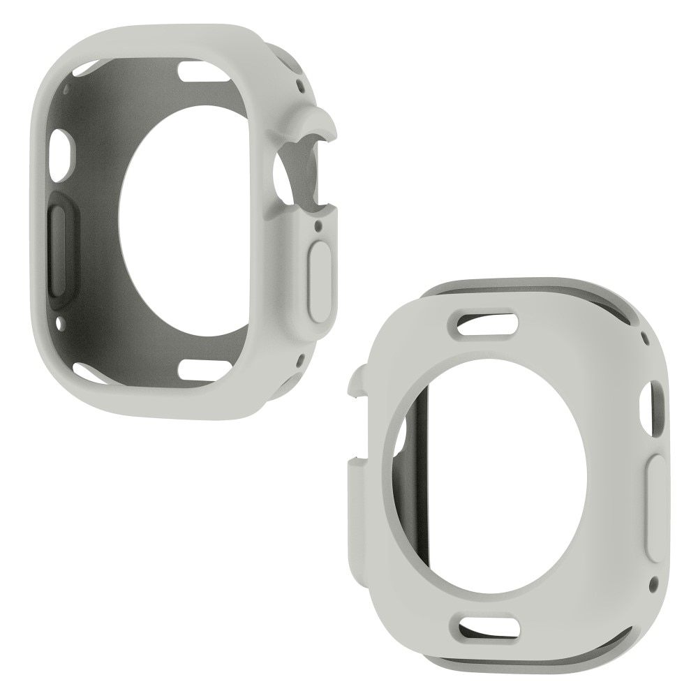 Coque TPU Apple Watch Ultra 49mm 1st Gen, gris