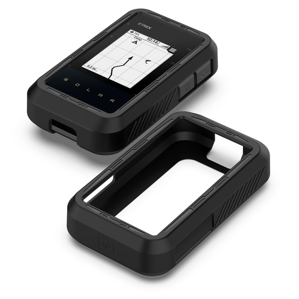 Coque en silicone Garmin eTrex Solar, noir